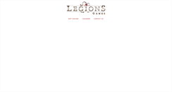 Desktop Screenshot of legionsgames.com